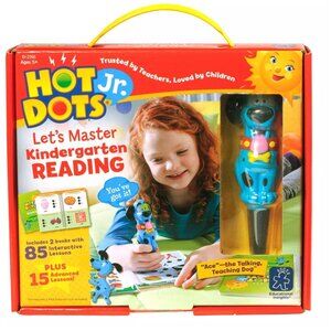 Educational Insights Hot Dots Jr. Let's Master Kindergarten Reading Workbooks
